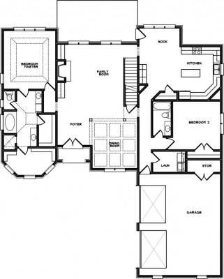 Home Plan - Main Level