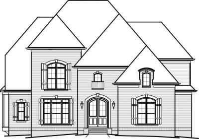 Home Plan - Front View