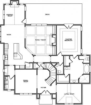 Home Plan - Main Level