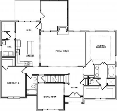 Home Plan - Main Level