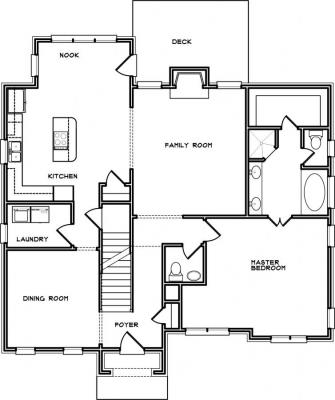 Home Plan - Main Level