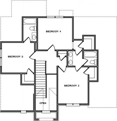 Home Plan - Second Level