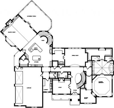 Home Plan - Main Level