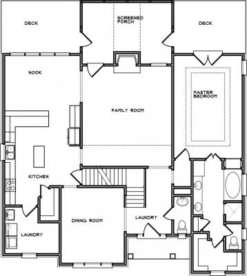 Home Plan - Main Level