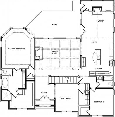 Home Plan - Main Level