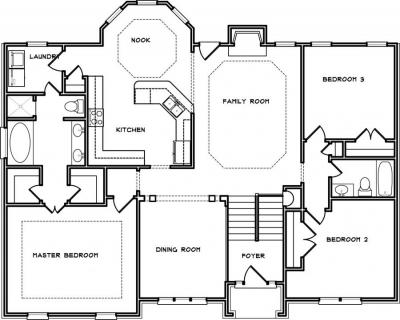 Home Plan - Main Level