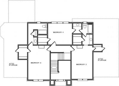 Home Plan - Second Level