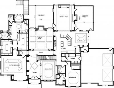 Home Plan - Main Level