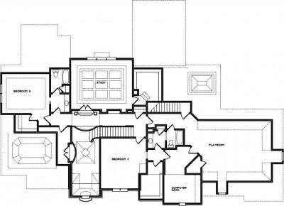 Home Plan - Second Level