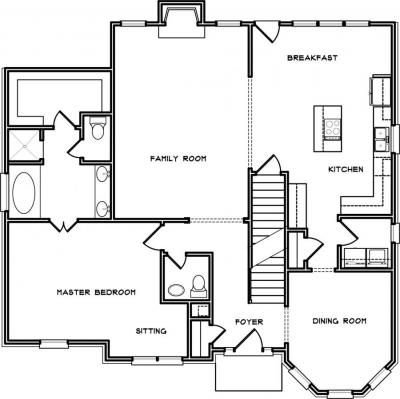 Home Plan - Main Level