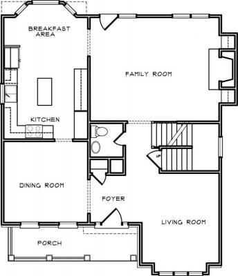 Home Plan - Main Level