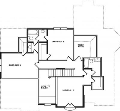 Home Plan - Second Level