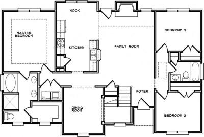 Home Plan - Main Level