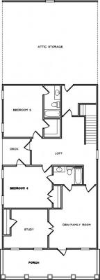 Home Plan - Second Level