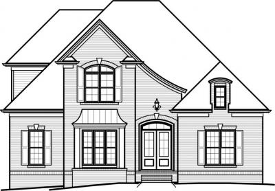 Home Plan - Front View