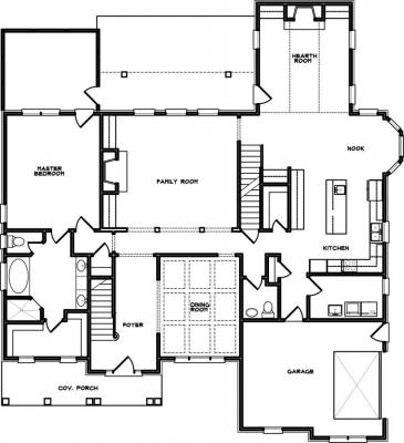 Home Plan - Main Level