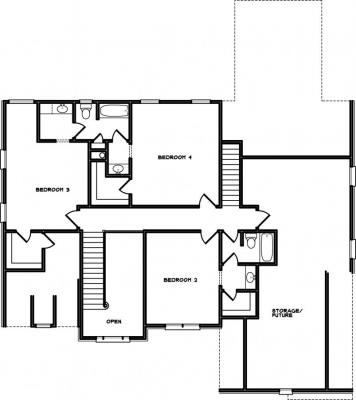 Home Plan - Second Level