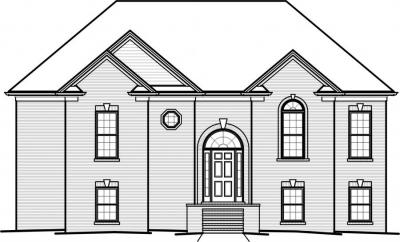 Home Plan - Front View