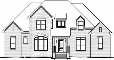 Home Plan - Front View