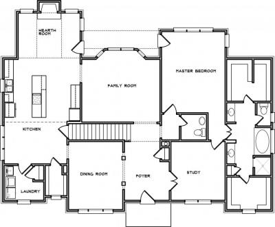 Home Plan - Main Level