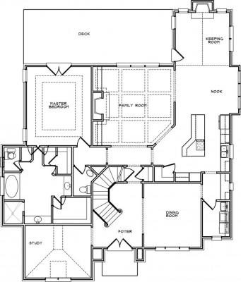 Home Plan - Main Level