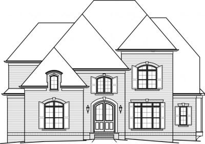 Home Plan - Front View