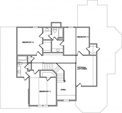 Home Plan - Second Level