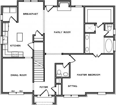 Home Plan - Main Level