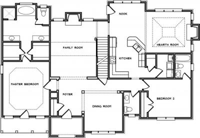 Home Plan - Main Level