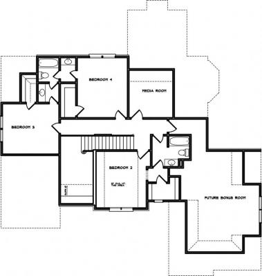 Home Plan - Second Level