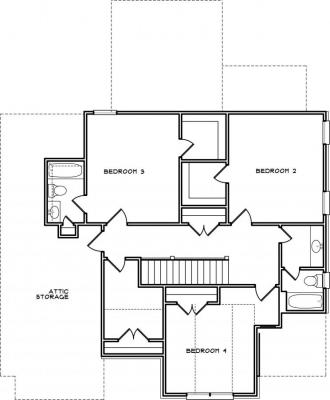 Home Plan - Second Level