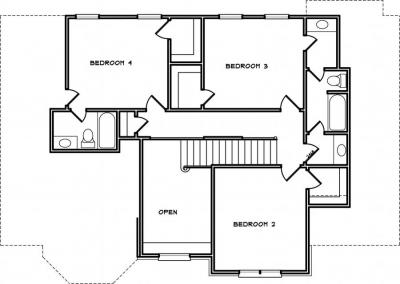 Home Plan - Second Level