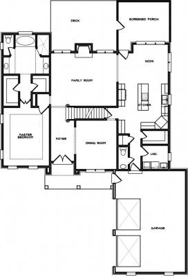 Home Plan - Main Level