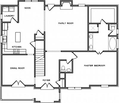 Home Plan - Main Level