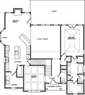 Home Plan - Main Level