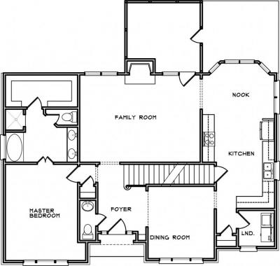 Home Plan - Main Level