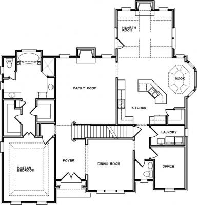 Home Plan - Main Level