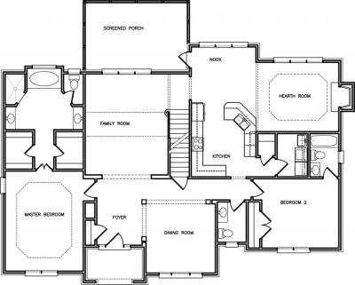 Home Plan - Main Level