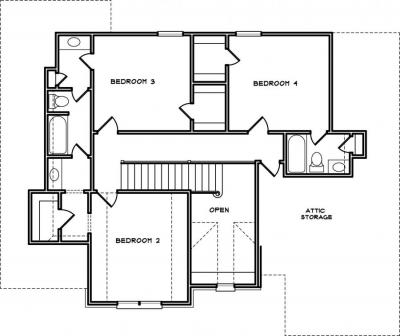 Home Plan - Second Level