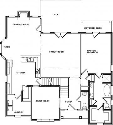 Home Plan - Main Level