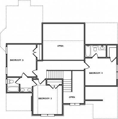 Home Plan - Second Level