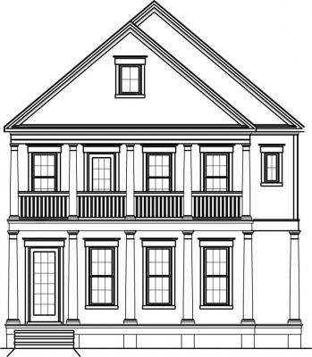 Home Plan - Front View