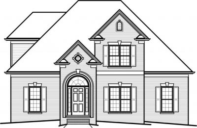 Home Plan - Front View