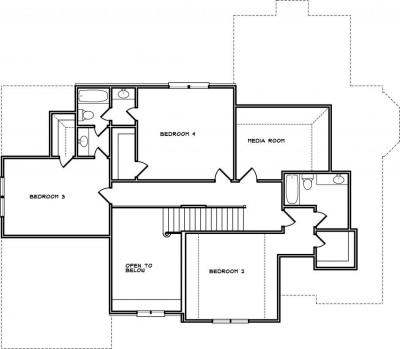 Home Plan - Second Level