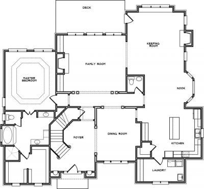 Home Plan - Main Level