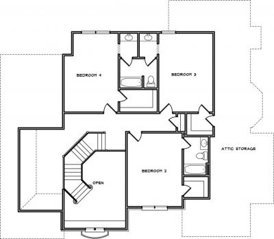 Home Plan - Second Level