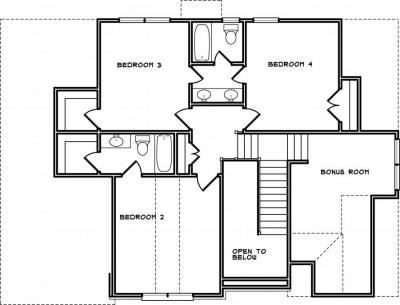 Home Plan - Second Level