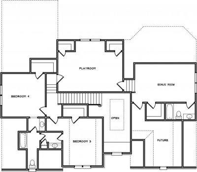 Home Plan - Second Level