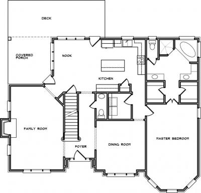 Home Plan - Main Level