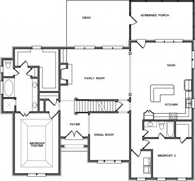 Home Plan - Main Level